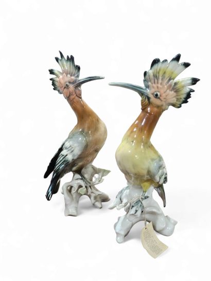 Ensemble de sujet en porcelaine representant...