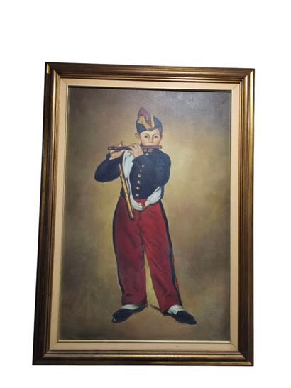 Travail Français XXIème siecle 
D'apres Manet...