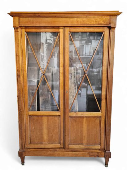 Tenth century work 
English style bookcase...
