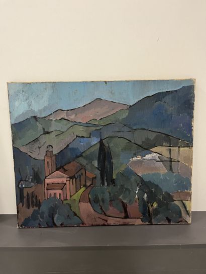 French work, 20th century
The chapel in the...