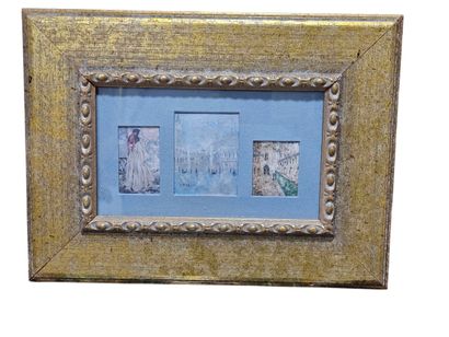 Ensemble de tableaux œuvres d'amateurs, repros...