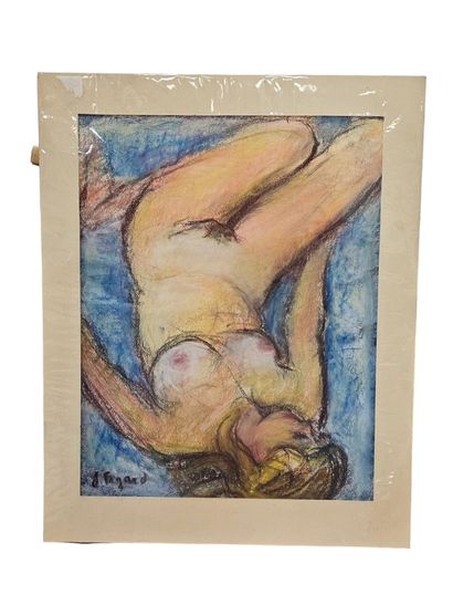 FAGARD
Keep cool
Pastel on paper 
Signed...