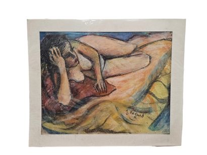 FAGARD
Lying on the couch
Pastel on paper...
