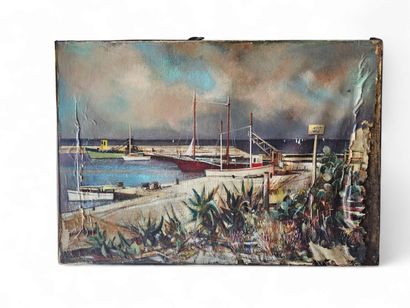 ROBERT VERNET BONFORT (1934-2017) attribué...