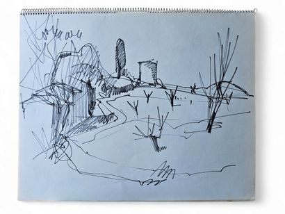 ROBERT VERNET BONFORT (1934-2017 ) attributed...