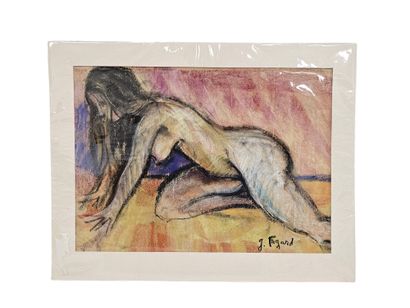 FAGARD
Nude on all fours
Pastel on paper...