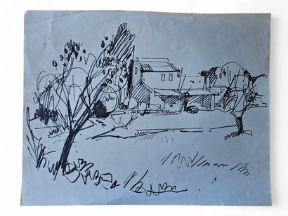 ROBERT VERNET BONFORT (1934-2017) attributed
Large...