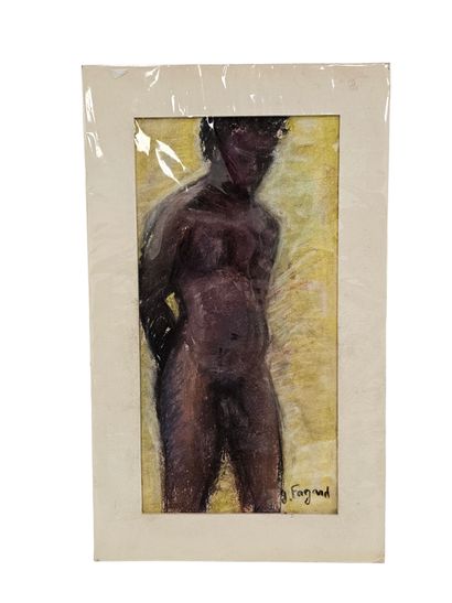 FAGARD
Young Senegalese 
Pastel on paper...
