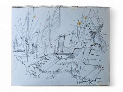 ROBERT VERNET BONFORT (1934-2017 ) attributed...