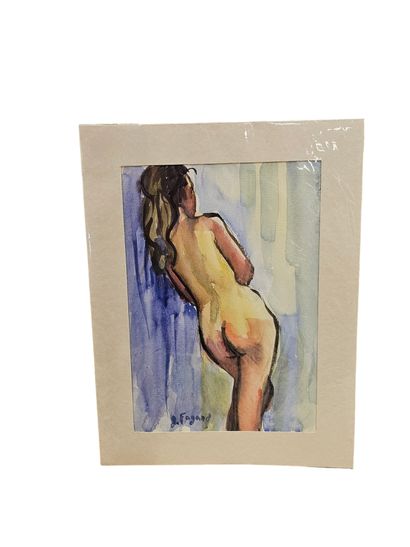 FAGARD
Seated nude back
Sabrina back
Pastel...