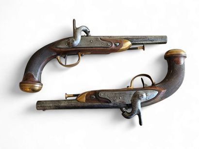 MANUFACTURE ROYALE DE MAUBEUGE 
Pair of model...
