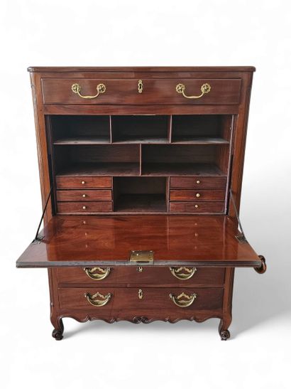 French port work | Early 19th century 
Mahogany...