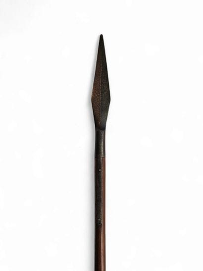 Two-cornered revolutionary spike
Wooden shaft...