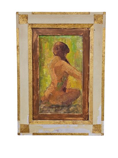 Georges LEMMEN in the Nude/Portrait style...