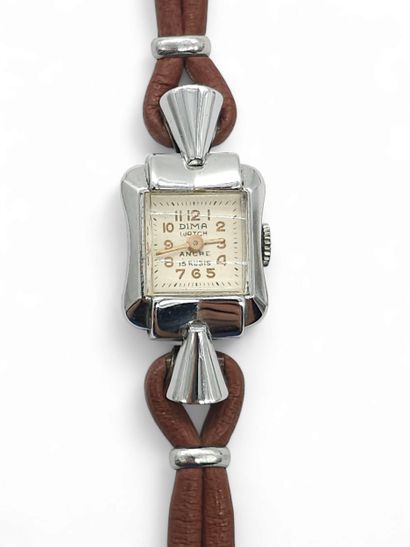 DIMA watch
Bracelet watch, square steel case,...