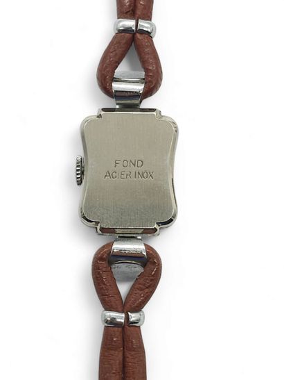 DIMA watch
Bracelet watch, square steel case,...