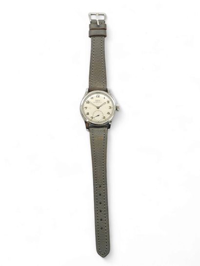 TISSOT AUTOMATIC
Wristwatch, round silver-plated...