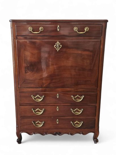 French port work | Early 19th century 
Mahogany...