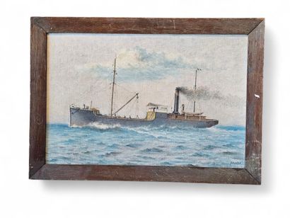 MICHEL STURLA ( 1895-1936)
Steamboat in the...