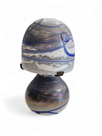 NOVARO d'après
Lampe champignon en verre...