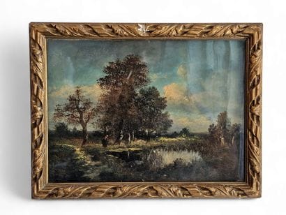 ÉCOLE de Barbizon | 19th century
Peasant...