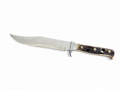 WHITE GUN
Puma Bowie knife N°6396 ,handle...