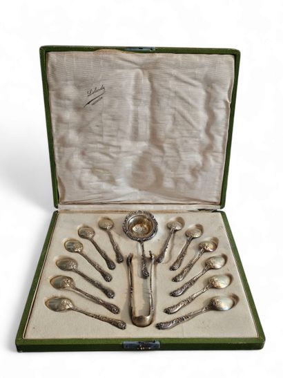 SOUFFLOT Henri 1884/1910 Ménagère de couverts...