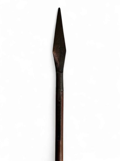 Two-cornered revolutionary spike
Wooden shaft...