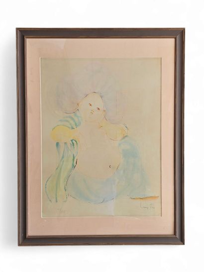 LEONOR FINI (1908-1996)
Bust of a draped...