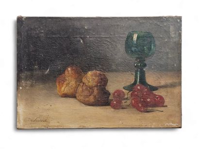 Théodore LECLERQ (1850-1905) 
Still life...