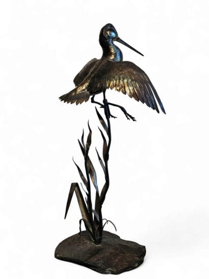 PIERRE AJACQUES (XX-XXI) 
Woodcock in flight...