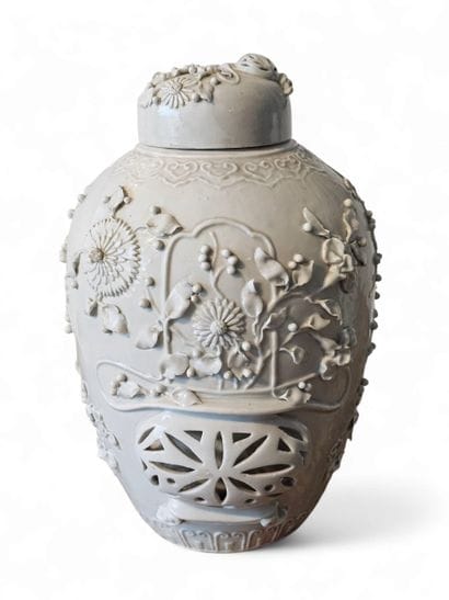 ASIAN WORK | XIXth/XXth century Two covered...