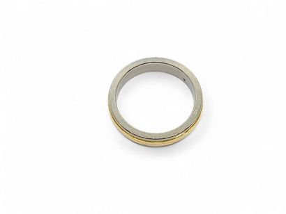 ALLIANCE in 750° gold and steel 
TDD 62
Gross...