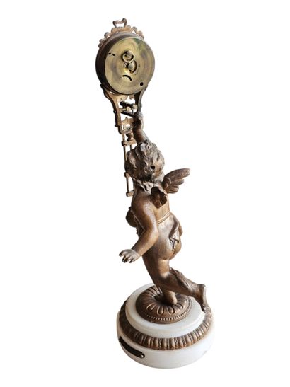Gilded patina REGULE on base accompanied...