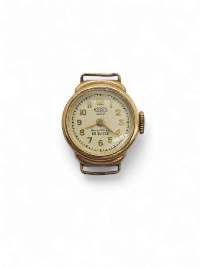 KADIX
Watch case, round in silver 925° with...