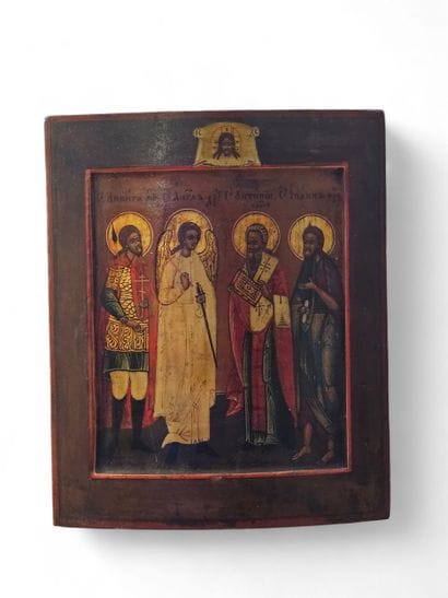 Icône
Tempera et or sur bois (monoxyle)
«Saint...