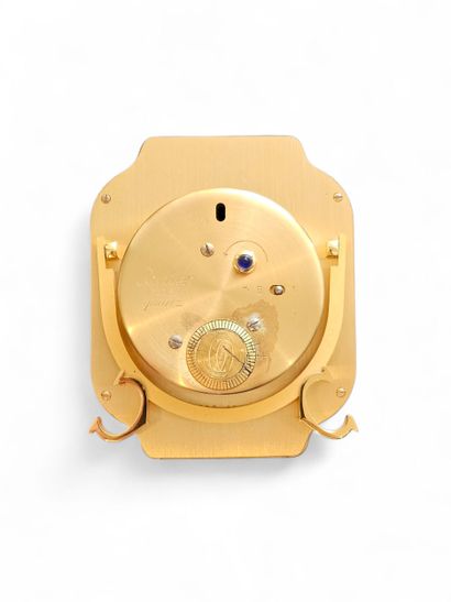 CARTIER Santos model 
Travel alarm clock...
