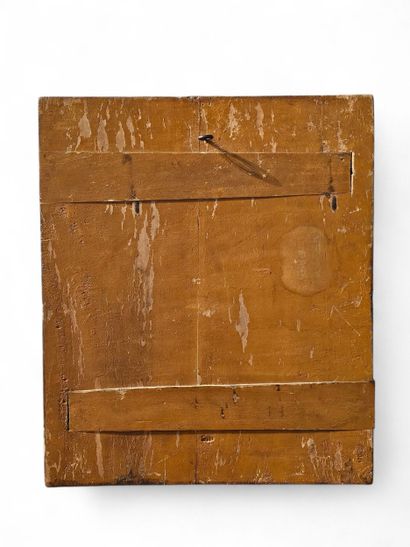 Icône
Tempera sur bois sur fond or
« la Mère...