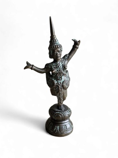 THAILAND
Bronze STATUTE of a dancer 
Size:...