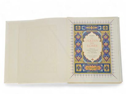 Noguères: Moçli-od-Dîn Saadi, Le jardin des...