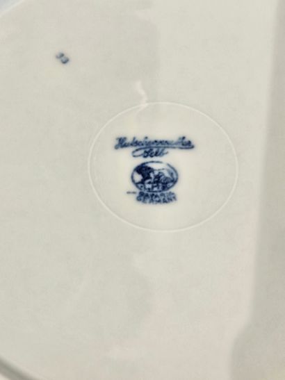 BAVARIA XX th century blue onion model (after...