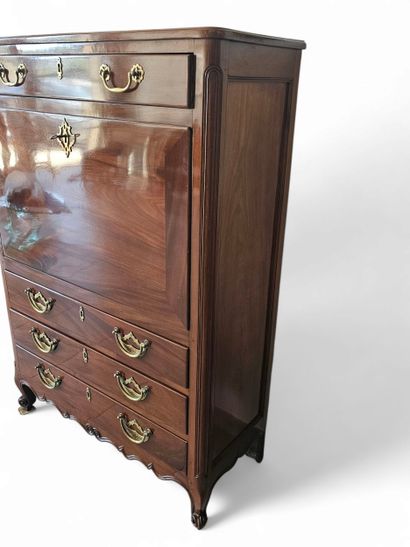 French port work | Early 19th century 
Mahogany...