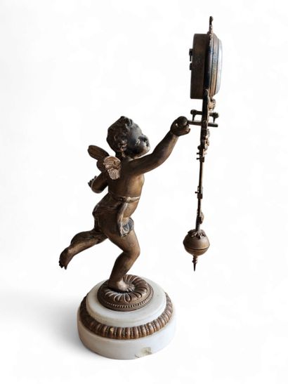 Gilded patina REGULE on base accompanied...