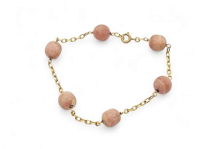 BRACELET from Marseille in 750° yellow gold...