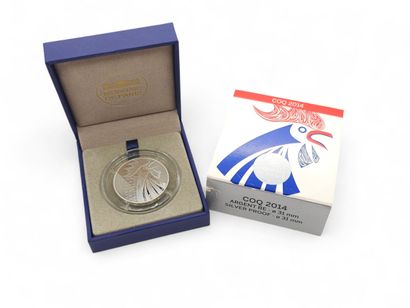 MONNAIE DE PARIS 
Set of 10€ silver coins...