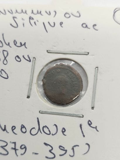 ROMAN EMPIRE
Reunion of nine coins including...