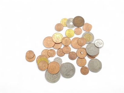 LOT of African coins