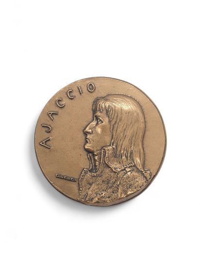 IMPORTANT COMMEMORATIVE MEDAL of the town...