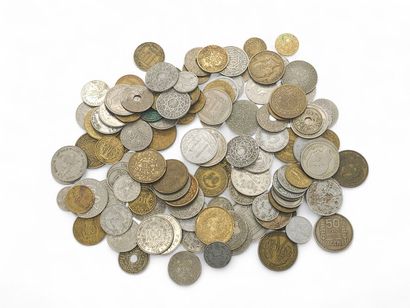 SET OF COINS FROM THE FRENCH COLONIES