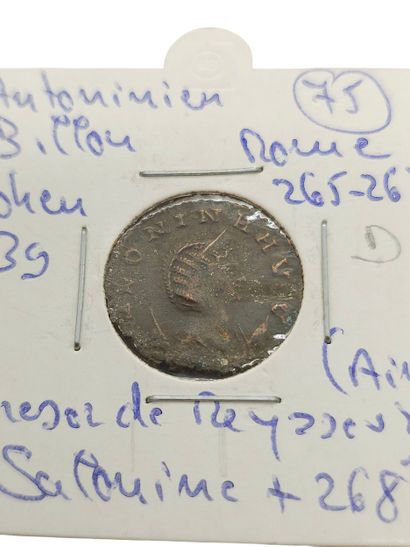 ROMAN EMPIRE
Six Antoninian Salonine (268)
Four...
